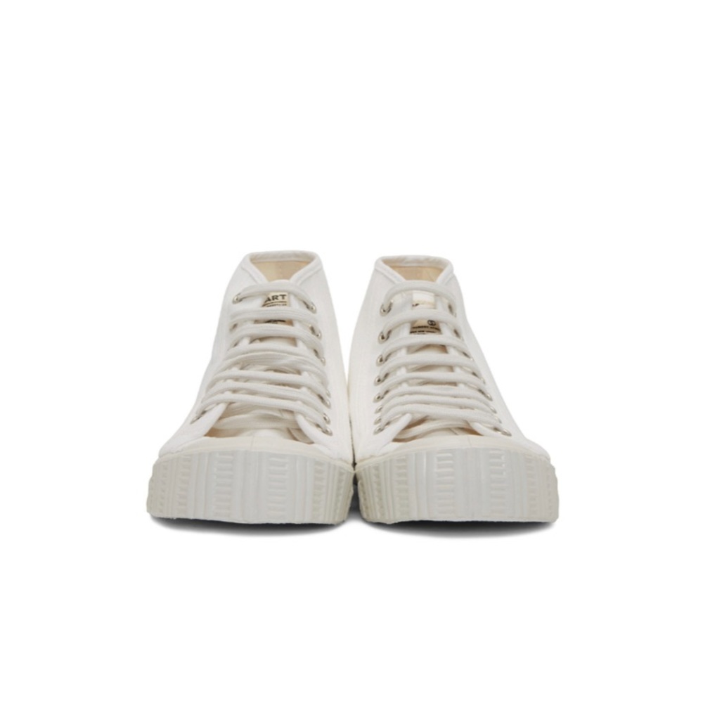 Spalwart White High Top Sneakers